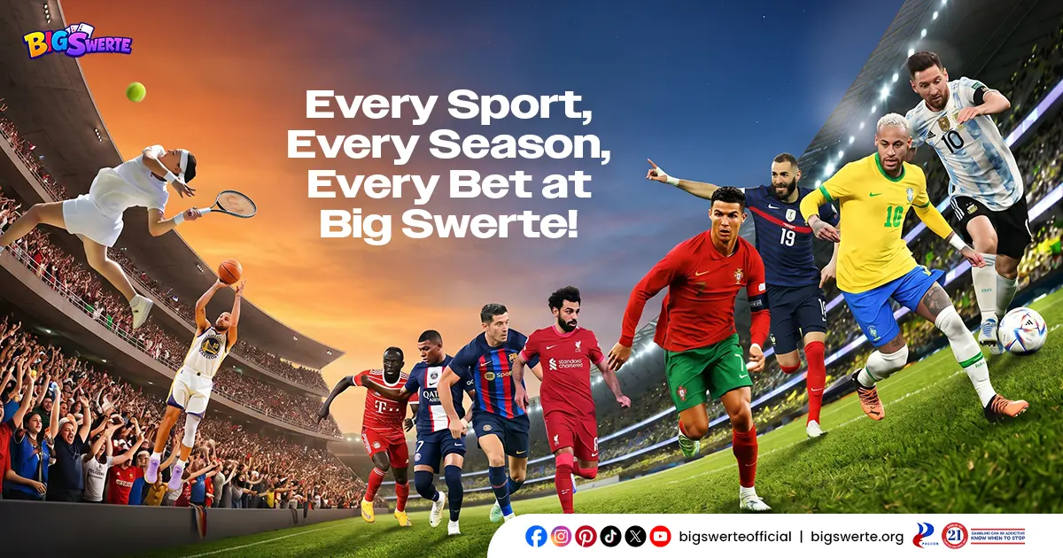 Big Swerte Sports Betting Coverage Including Basketball Boxing Football and UFC