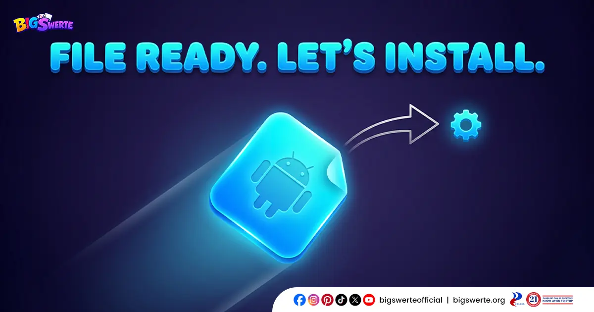 Big Swerte APK File Ready For Installation On Your Device