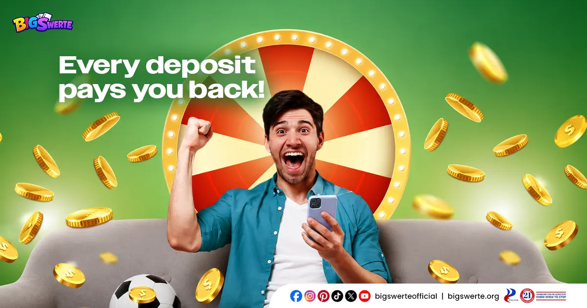 Claim the Big Swerte Deposit Bonus on Every Deposit